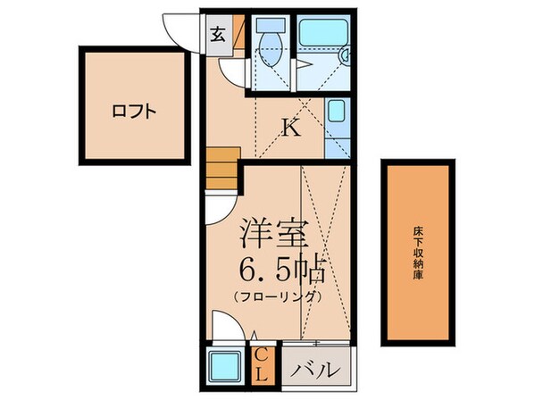 ベネフィスタウン七隈５の物件間取画像